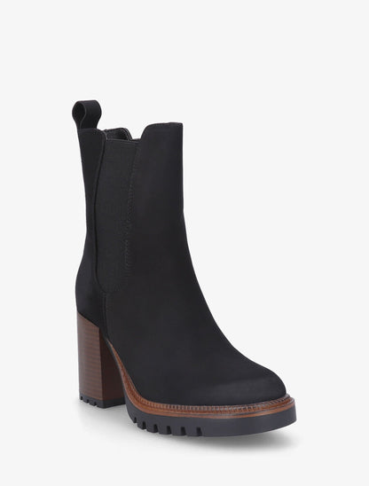 Bottines montantes en suédine - Noir - 2