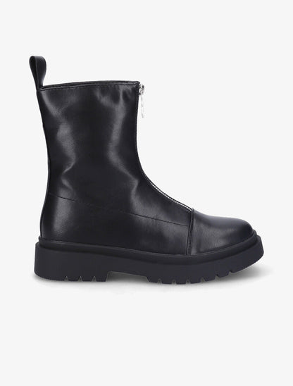 Boots montantes zippées - Noir - 2