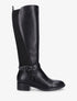 Bottes bi-matière à talon - Noir - 1