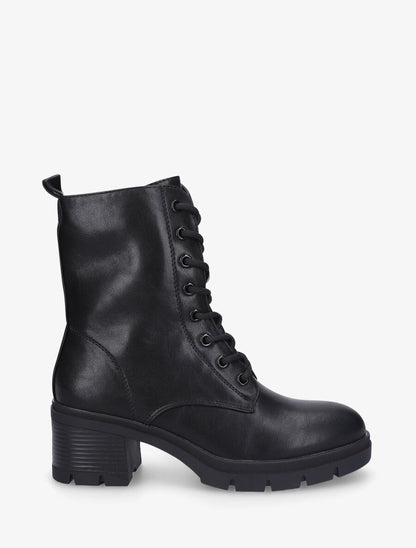 Bottines montantes à talon - Noir - 5