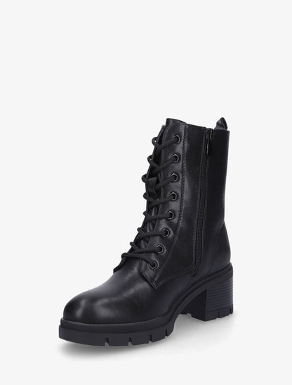 Bottines montantes à talon - Noir - 3