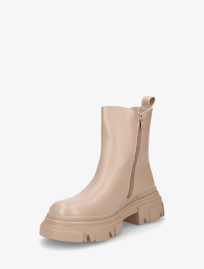 Bottines classiques élastiquées - Taupe - 3