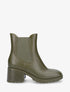 Bottines élastiquées en caoutchouc - Kaki - 5