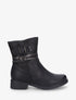 Bottines fourrées unies - Noir - 1