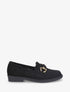 Mocassins unis en suédine - Noir - 5