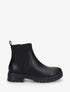 Bottines élastiquées en simili - Noir - 5