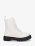 Bottines montantes à lacets - Beige - 5
