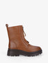 Boots montantes à zip - Camel - 1