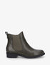 Bottines plates élastiquées - Kaki - 1