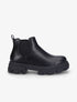 Chelsea boots à semelles crantées - Noir - 5