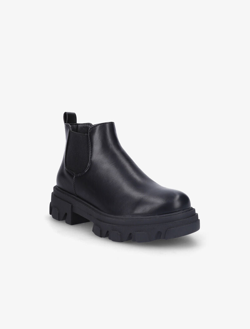 Chelsea boots à semelles crantées - Noir - 2