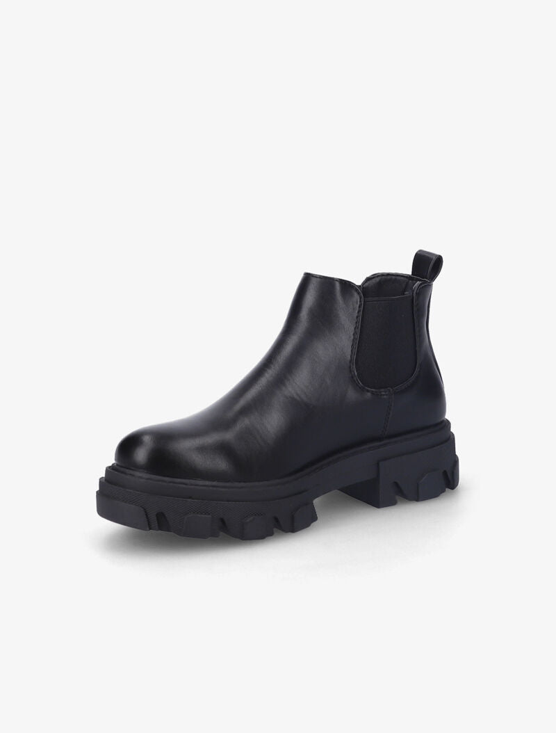 Chelsea boots à semelles crantées - Noir - 3