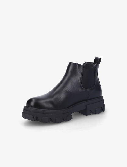 Chelsea boots à semelles crantées - Noir - 3