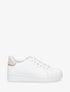 Sneakers à semelle texturée - Beige - 5