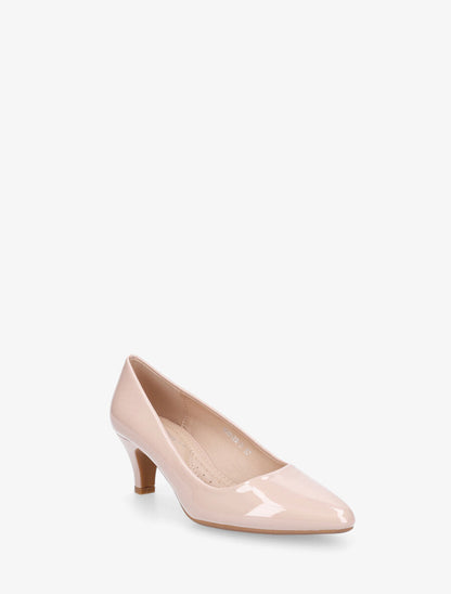 Escarpins vernis unis - Nude - 2