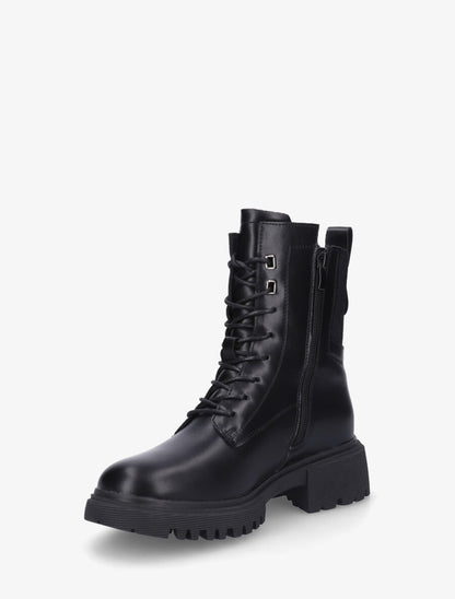 Bottines montantes à contrefort élastiqué - Noir - 3