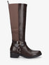 Bottes plates à boucle fantaisie - Marron - 1