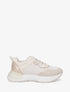 Baskets bimatière irisées - Beige - 1