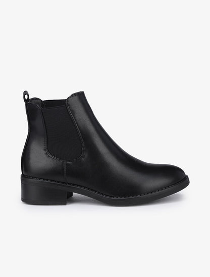 Chelsea boots unies - Noir - 2