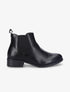 Chelsea boots plates en simili - Noir - 5