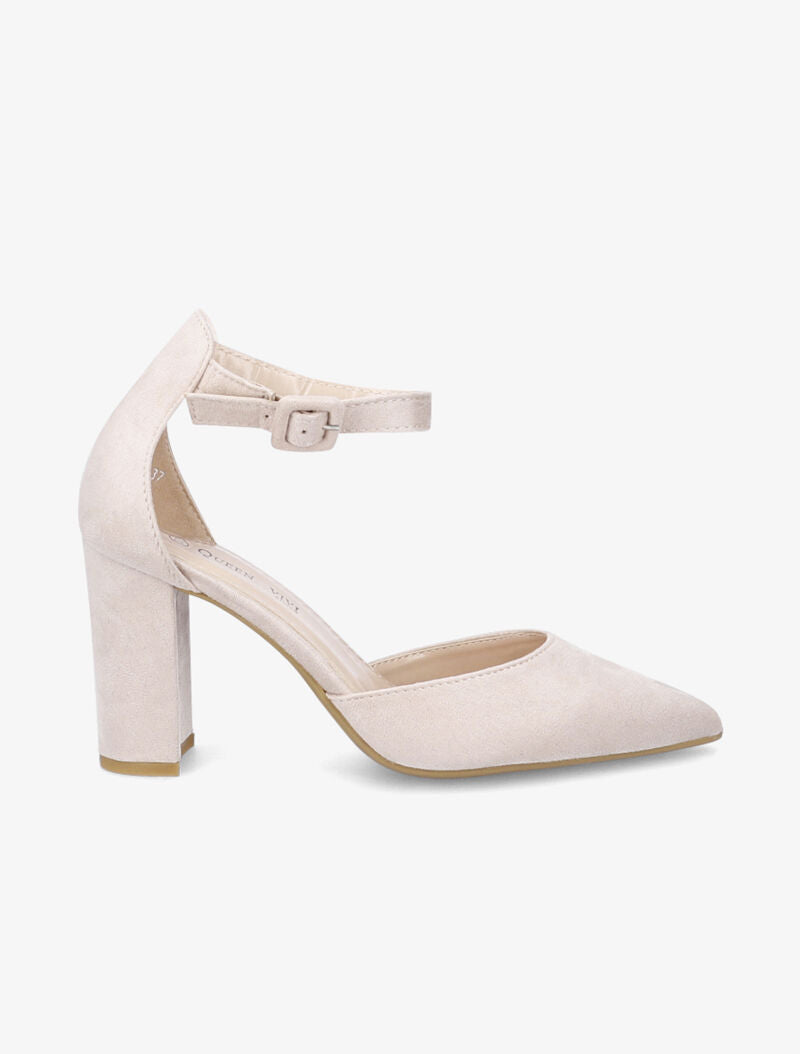 Escarpins en suédine - Beige - 2
