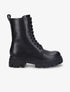 Bottines à talon et semelle crantés - Noir - 1