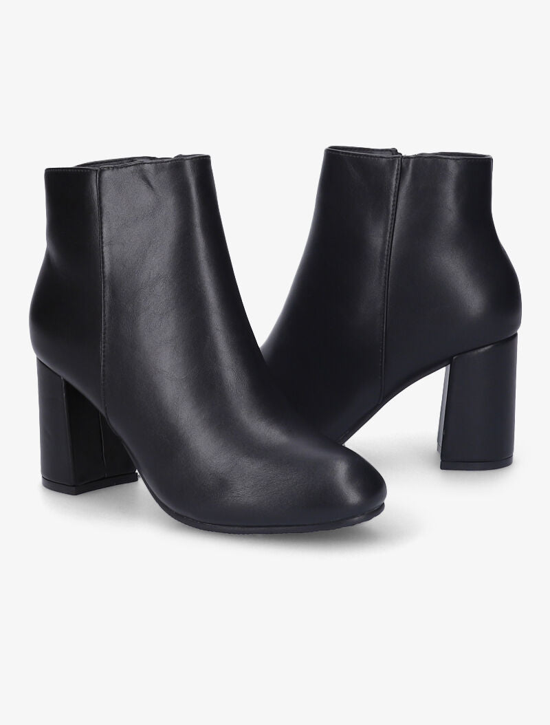 Bottines basiques à talon - Noir - 5