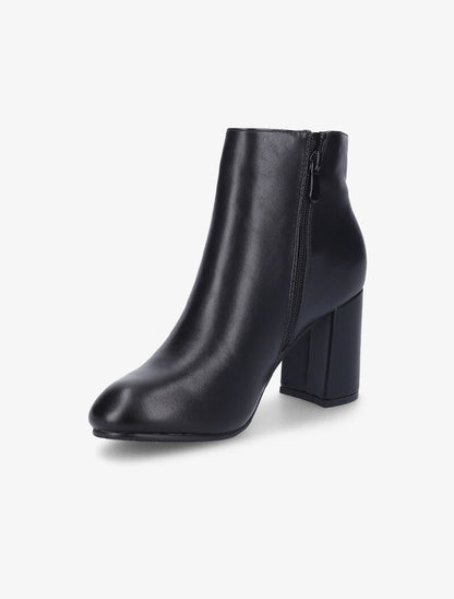 Bottines basiques à talon - Noir - 4