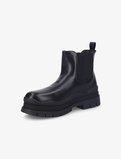 Chelsea boots à semelle à plateforme crantée - Noir - 3