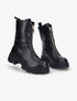 Bottines montantes à zip - Noir - 1