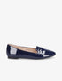Slippers vernis - Marine - 1