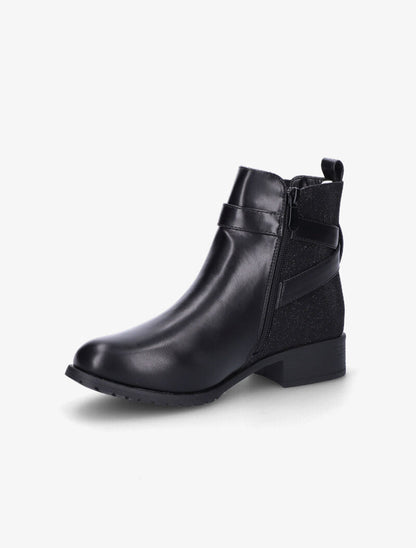 Bottines à contrefort pailleté - Noir - 4
