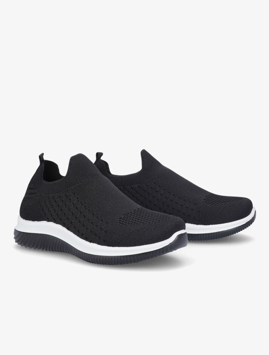 Baskets en mesh effet nid d&