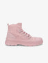 Tennis montantes en maille unie stylisée - Rose - 1