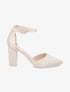 Sandales pointues en suédine - Beige - 1