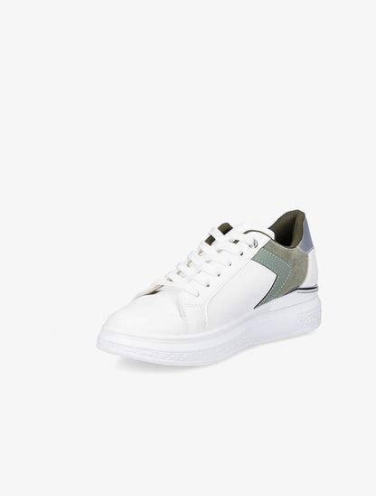Sneakers à détail métallique - Kaki - 3