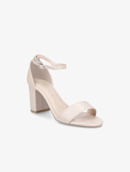 Sandales classiques en simili - Beige - 2