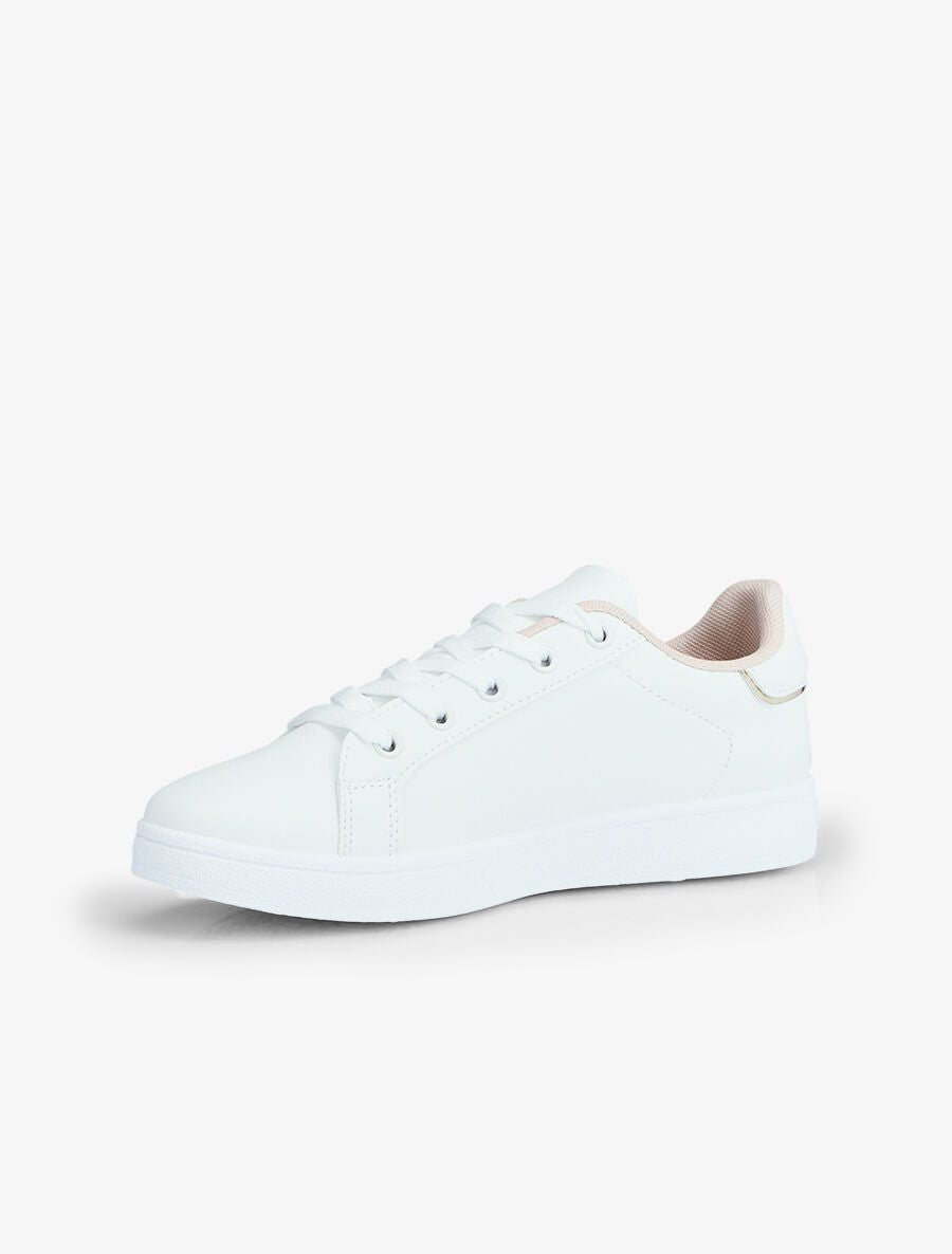 Sneakers à bandes pailletées - Or - 3