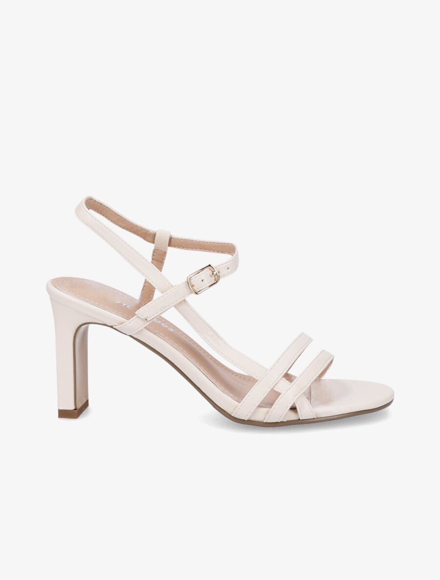Sandales classiques à fines brides - Beige - 1