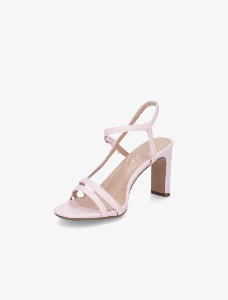 Sandales classiques à fines brides - Rose - 3