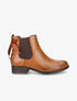 Bottines à contrefort corseté - Camel - 1