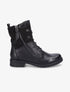 Boots montantes à lacets - Noir - 6