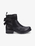Boots montantes à noeud - Noir - 1
