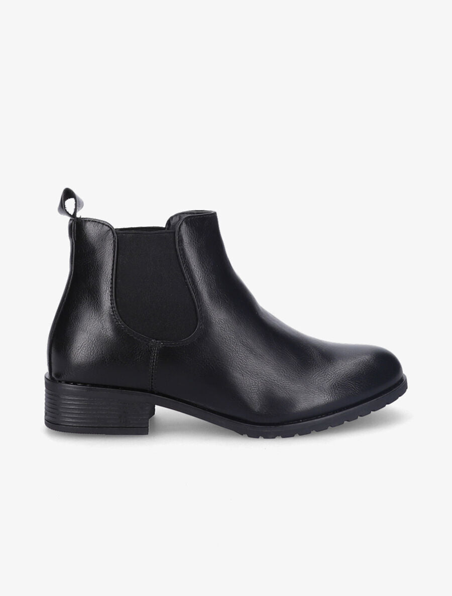 Chelsea boots en simili - Noir - 5