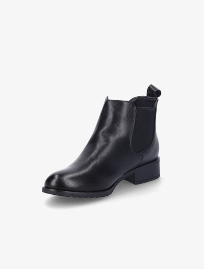 Chelsea boots en simili - Noir - 3
