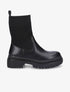 Boots bi-matière montantes - Noir - 1