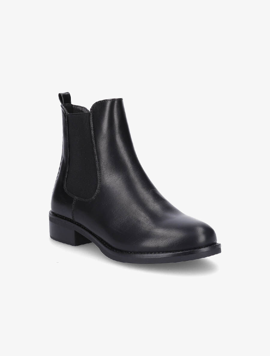 Bottines élastiquées - Noir - 2
