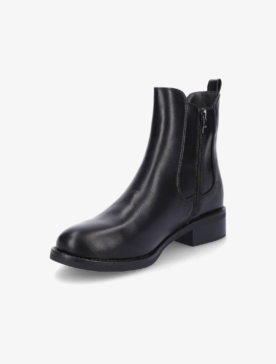 Bottines élastiquées - Noir - 3