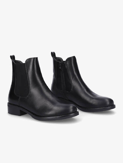 Bottines élastiquées - Noir - 4
