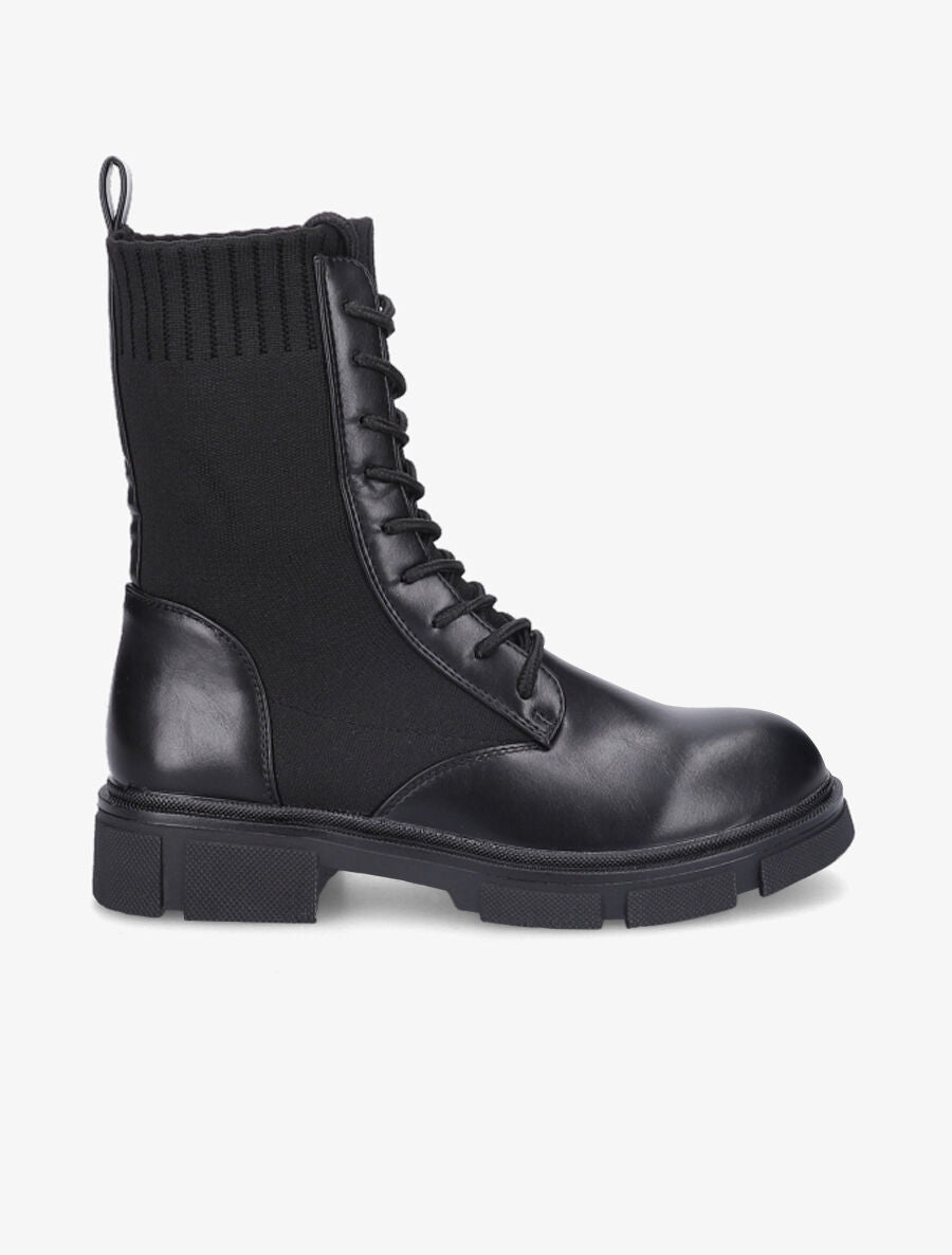 Rangers bi-matière - Noir - 6